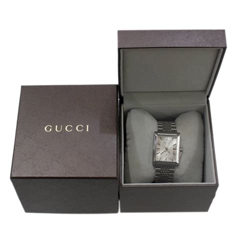 GUCCI Rectangle G Timeless 138.4 Quartz Watch Men's